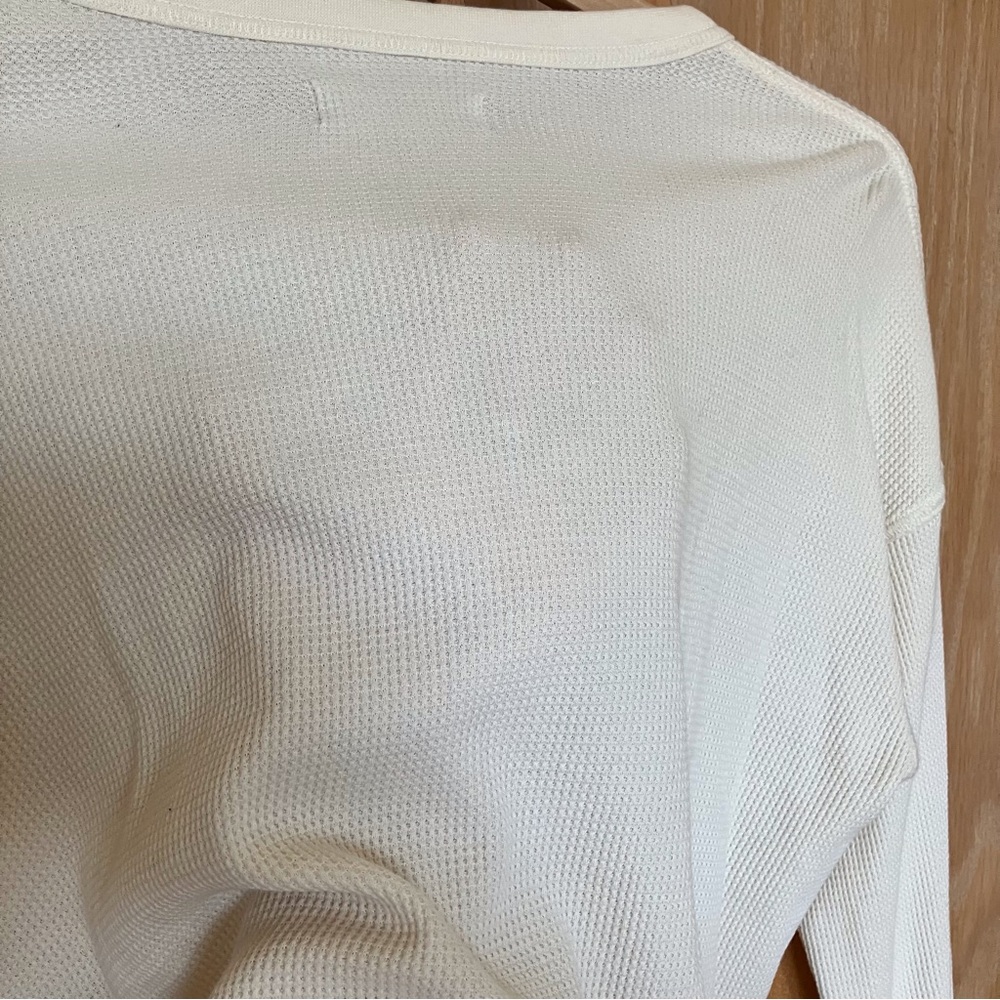 Everlane cream waffle knit top! - Picture 5 of 5